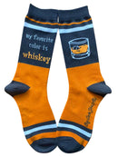 My Favorite Color is Whiskey Women's Socks-1