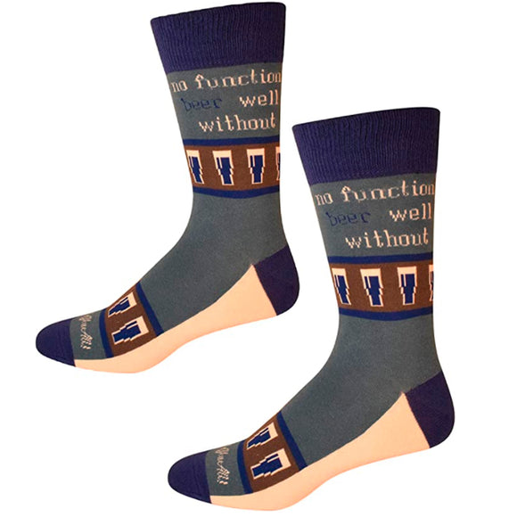No Function Beer Well Without Men's Socks