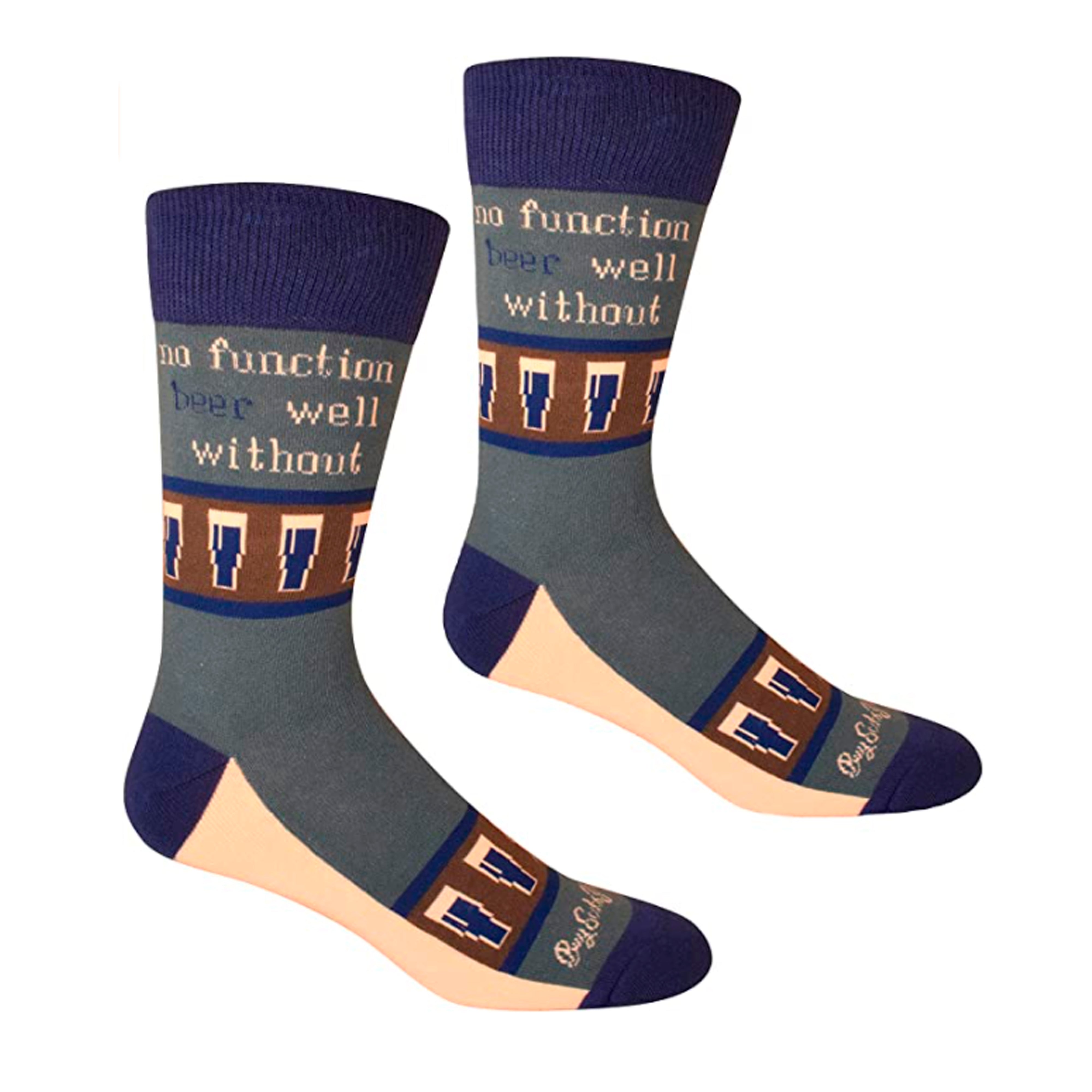 No Function Beer Well Without Men's Socks