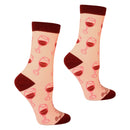 Wine Glasses Women's Socks-2