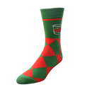 Bourbon Whiskey on the Rocks Argyle Drinking Socks-4