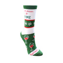 Tis the Season for Wine Women's Socks-4