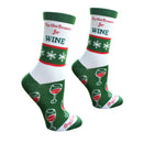 Tis the Season for Wine Women's Socks-2