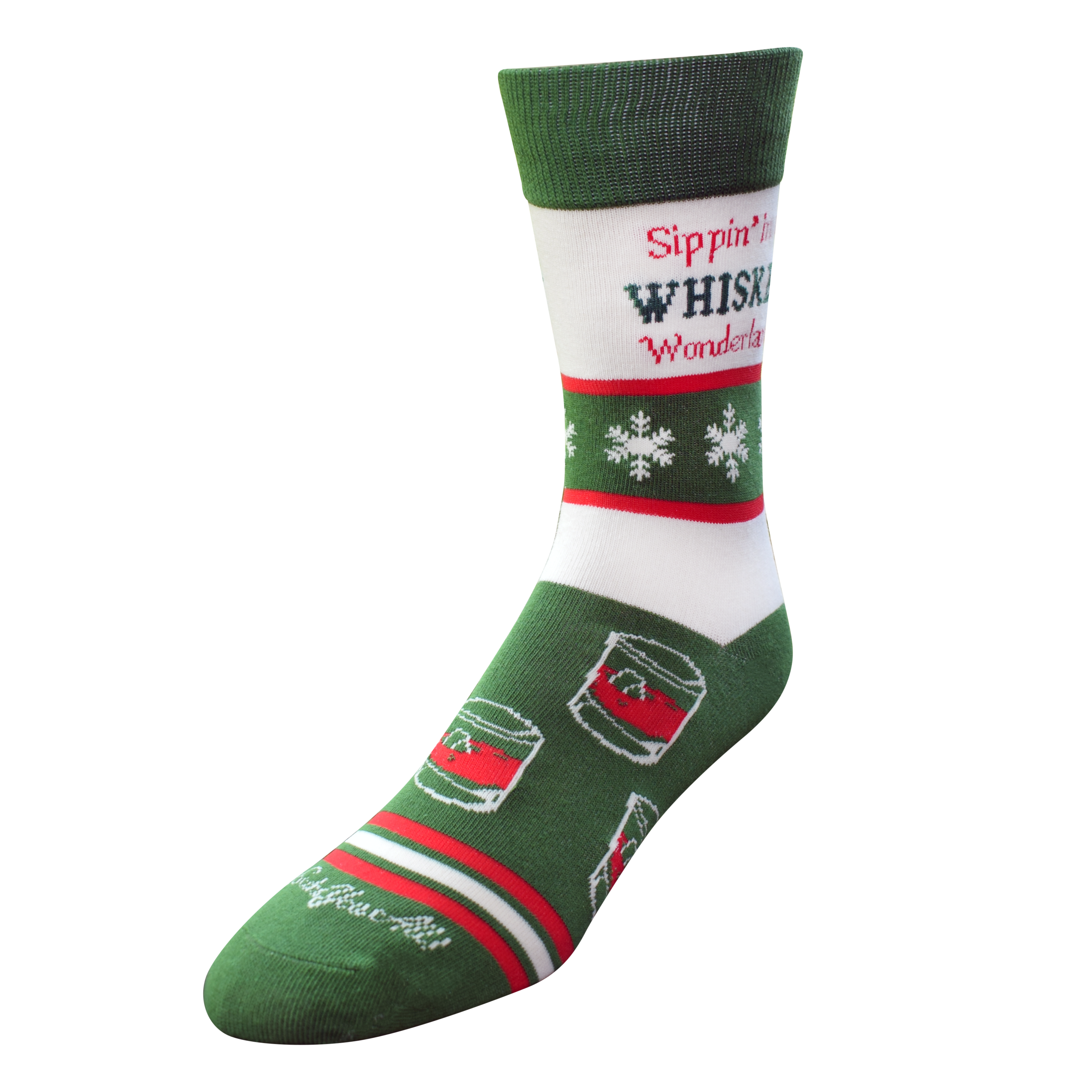 Sippin in a Whiskey Wonderland Men's Socks