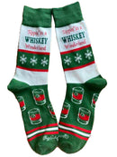 Sippin in a Whiskey Wonderland Men's Socks-1