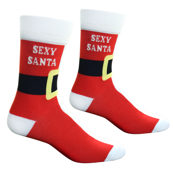 Sexy Santa Men's Socks