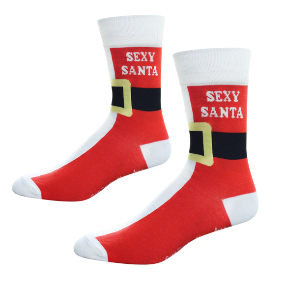 Sexy Santa Men's Socks