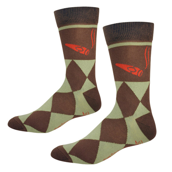 Fancy Cigar Smoking Socks Men's Socks