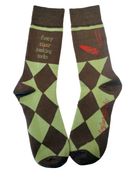 Fancy Cigar Smoking Socks Men's Socks-1