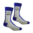Happiness is a Lit Cigar Men's Socks-2