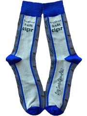 Men's - one size fits most Happiness is a Lit Cigar Men's Socks - Men's - one size fits most