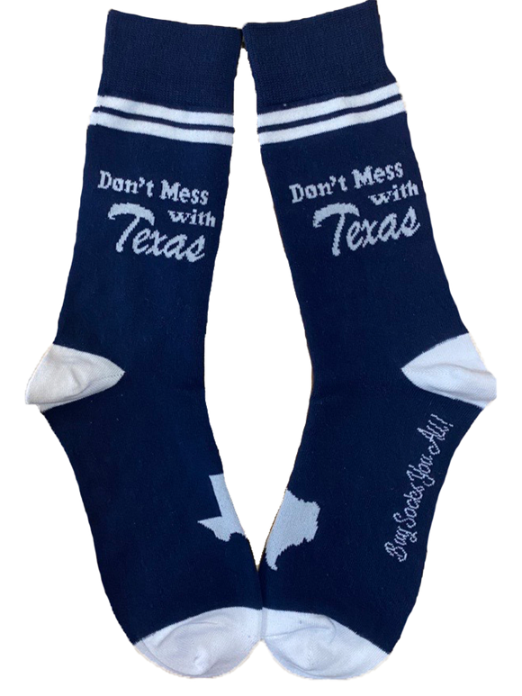 Don't Mess with Texas Men's Socks