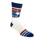 Somebody in Texas Loves Me Men's Socks-4