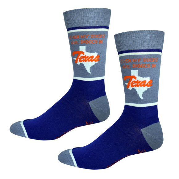 Even My Socks are Bigger in Texas Men's Socks