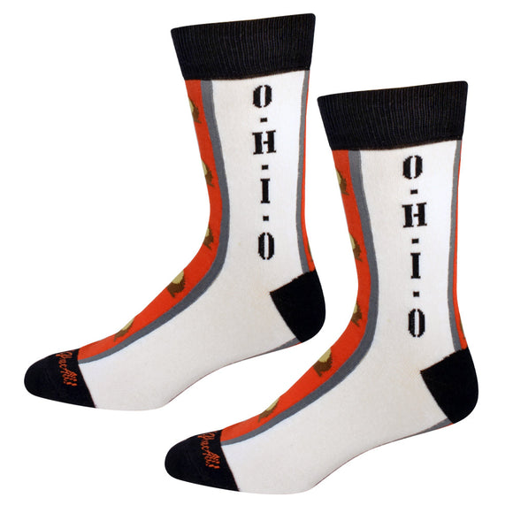 Ohio Buckeyes Men's Socks