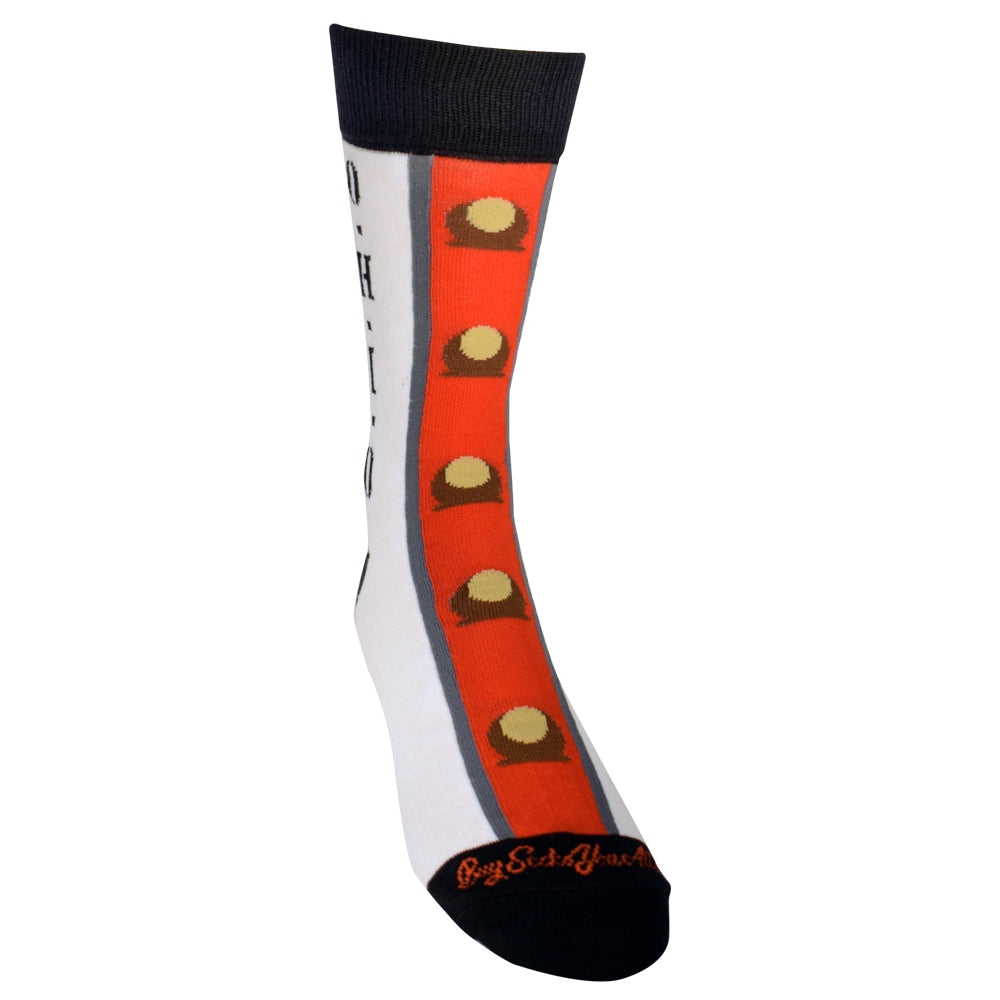 Ohio Buckeyes Men's Socks