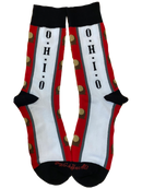Ohio Buckeyes Men's Socks-1