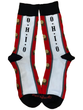 Ohio Buckeyes Men's Socks