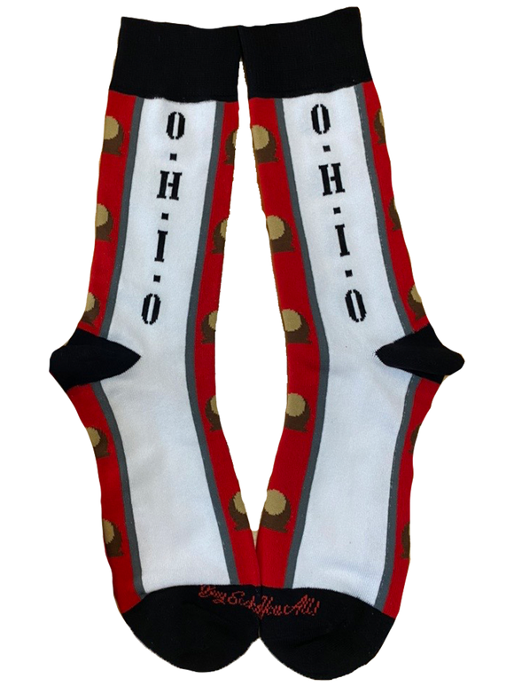 Ohio Buckeyes Men's Socks
