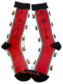 Ohio Buckeyes Women's Socks-1