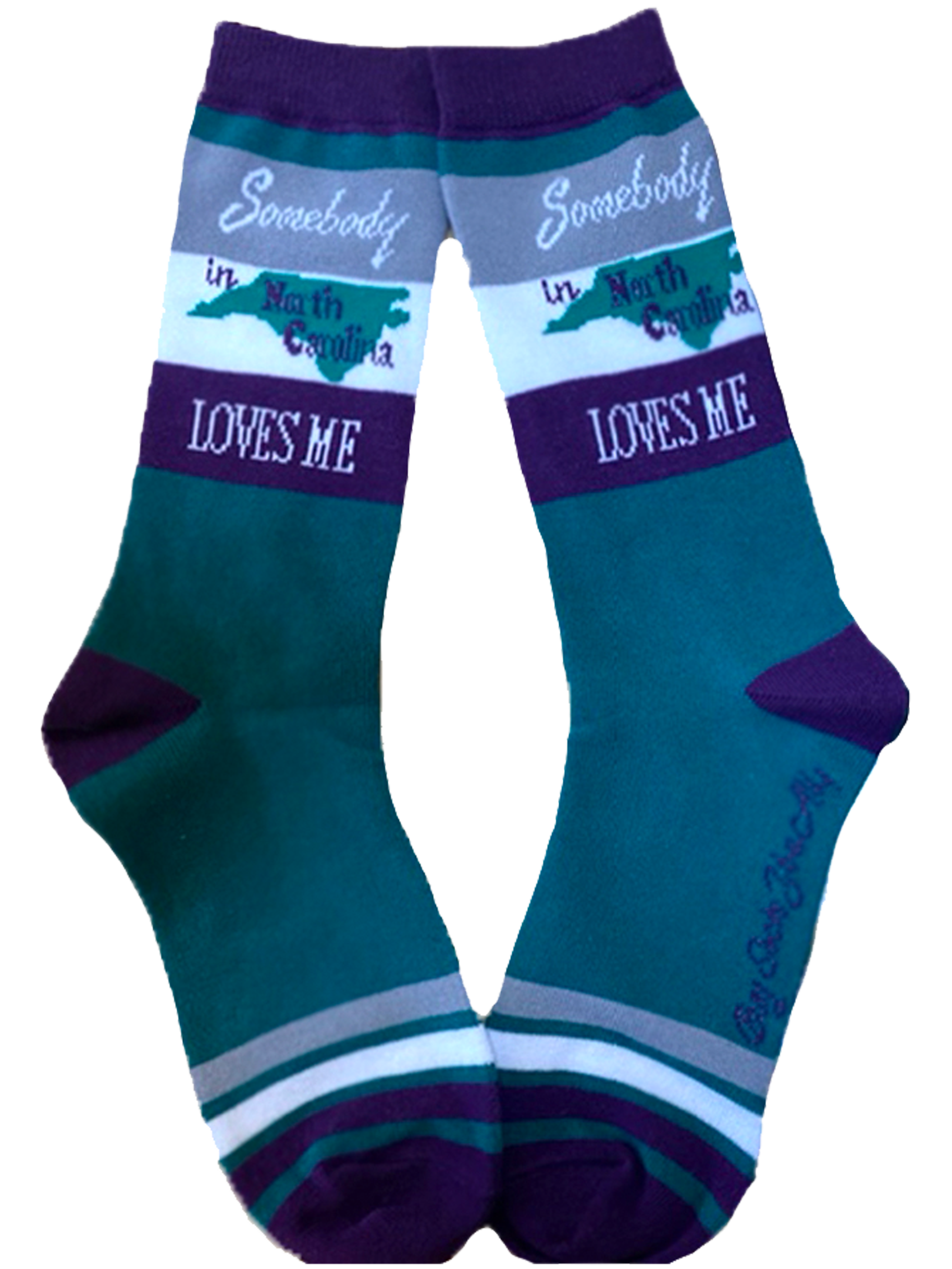 Somebody in North Carolina Loves Me Women's Socks