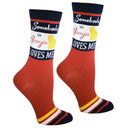 Somebody in Georgia Loves Me Women's Socks-2