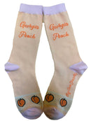 Georgia Peach Women's Socks-1