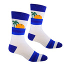 Florida Orange Sunset Men's Socks-2