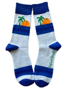 Florida Orange Sunset Men's Socks-1