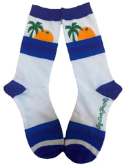 Women's - one size fits most Florida Orange Sunset Women's Socks - Women's - one size fits most