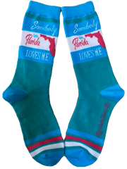Women's - one size fits most Somebody in Florida Loves Me Women's Socks - Women's - one size fits most
