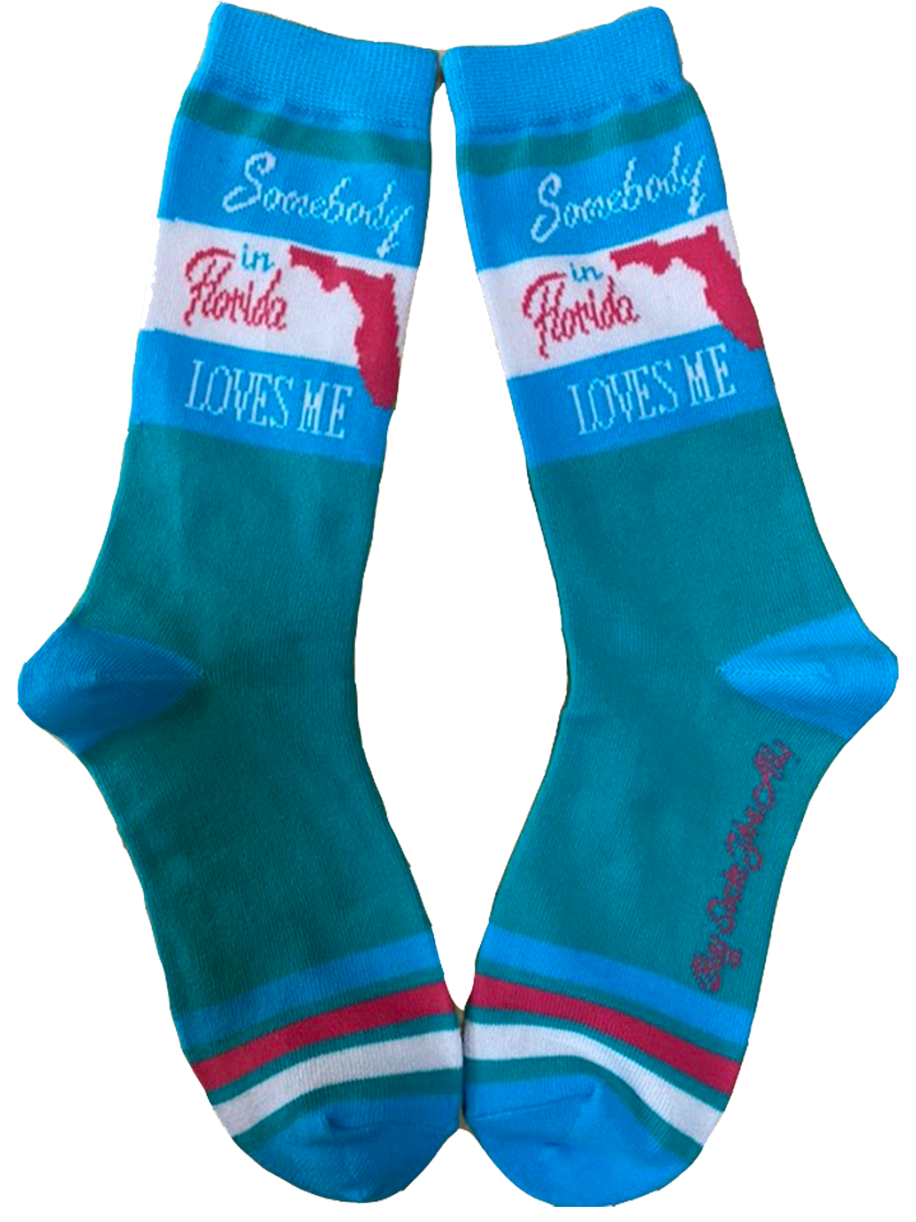 Somebody in Florida Loves Me Women's Socks