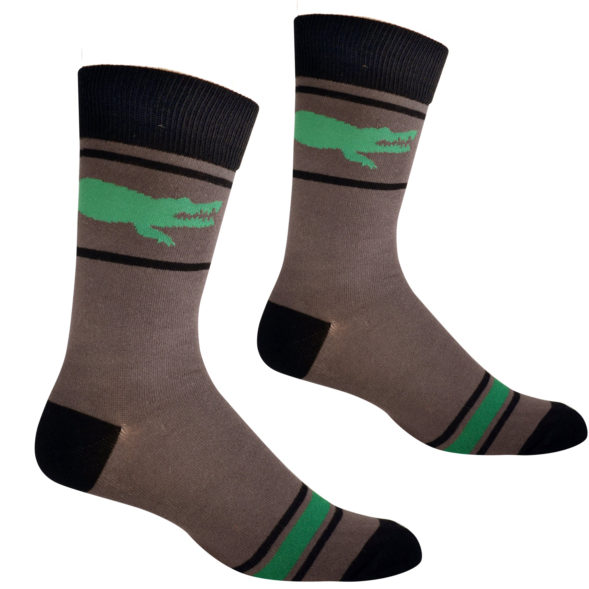 Alligator Wrap Around Men's Socks