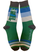 Somebody in Alabama Loves Me Men's Socks-1