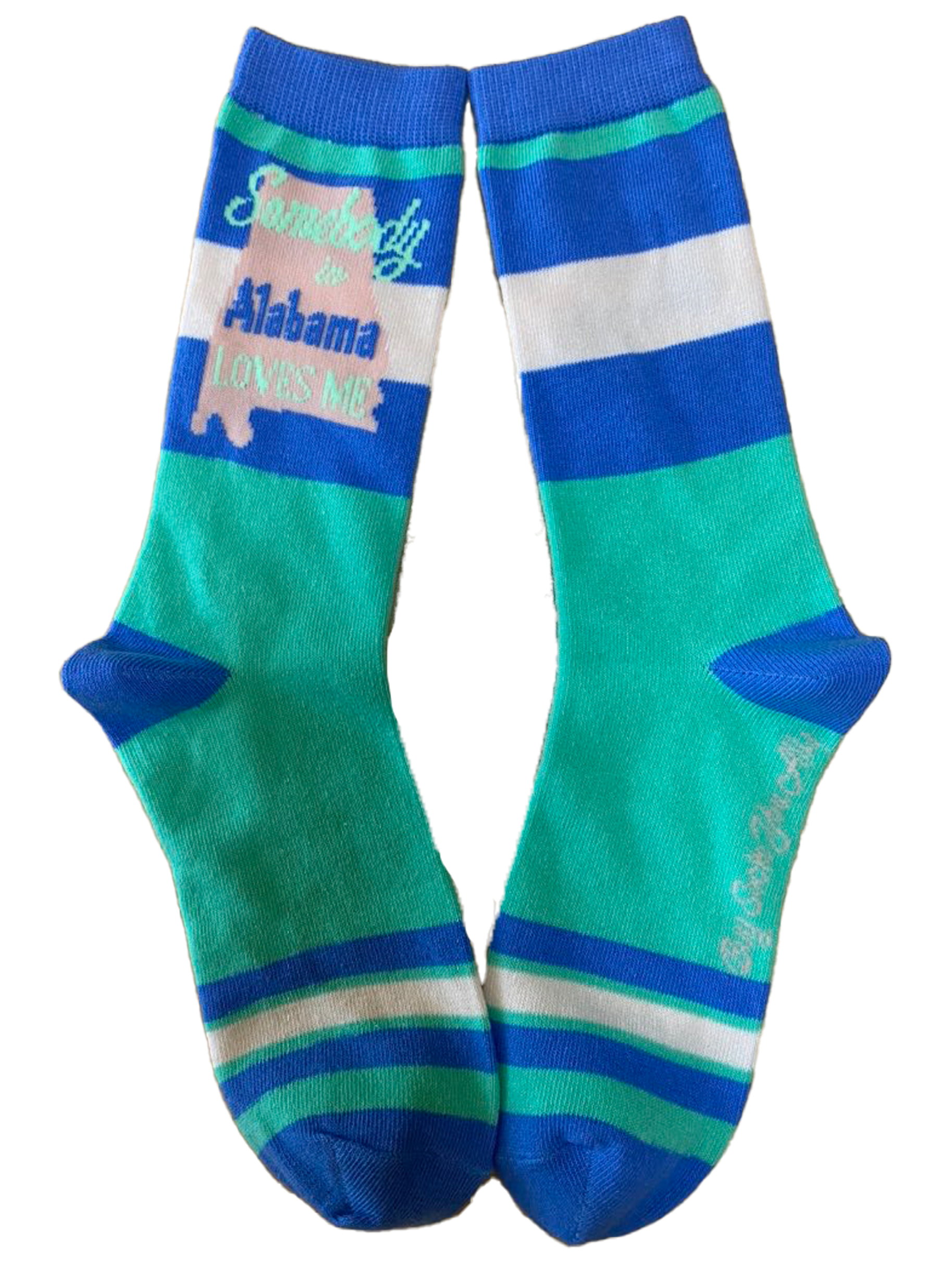 Somebody in Alabama Loves Me Women's Socks