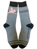 Flying Pig Men's Socks-1