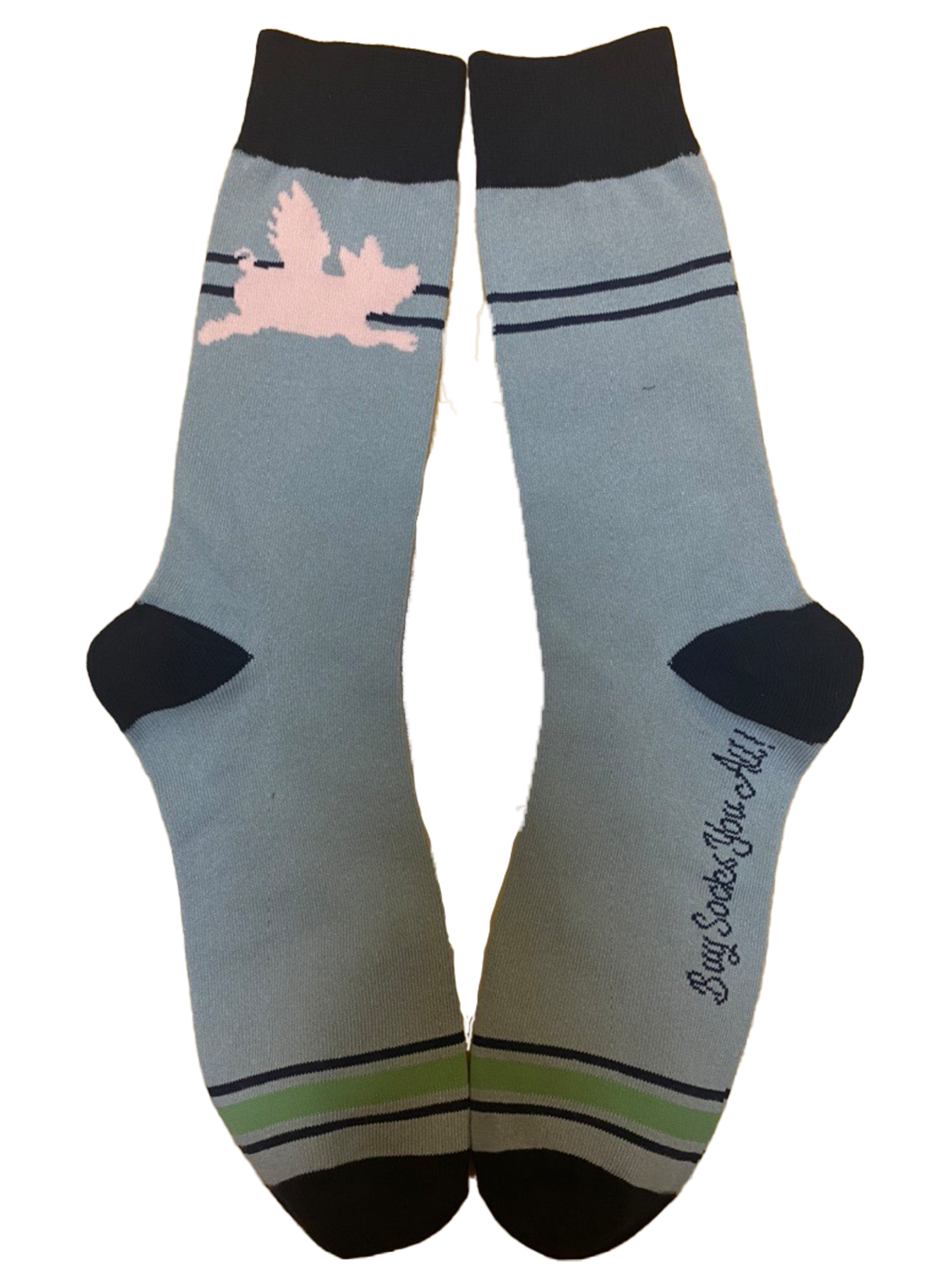 Flying Pig Men's Socks