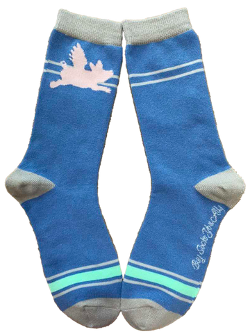 Flying Pig Women's Socks