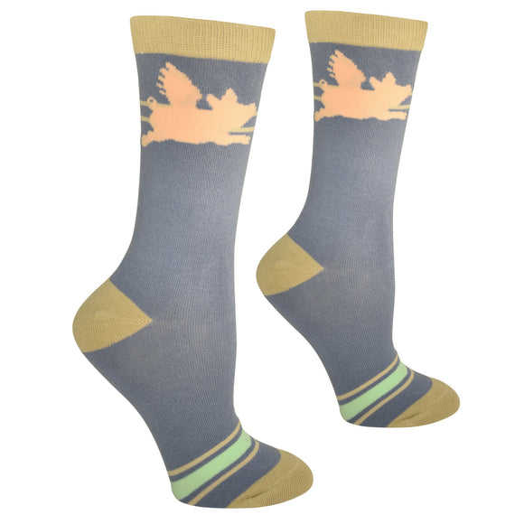 Flying Pig Women's Socks