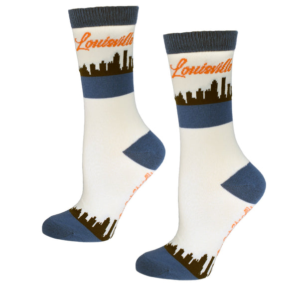 Louisville Kentucky Skyline Women's Socks