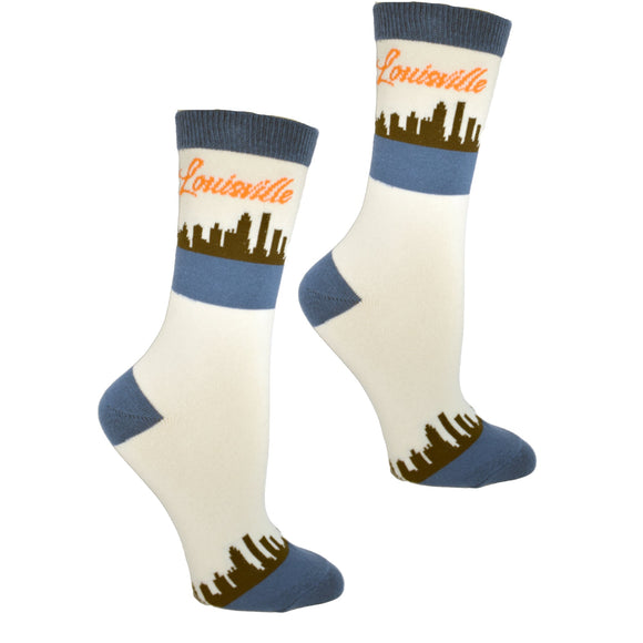 Louisville Kentucky Skyline Women's Socks