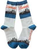 Louisville Kentucky Skyline Women's Socks-1