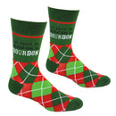 All I Want For Christmas is Bourbon Men's Socks-2