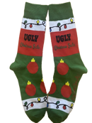 Ugly Christmas Socks Men's Socks-1