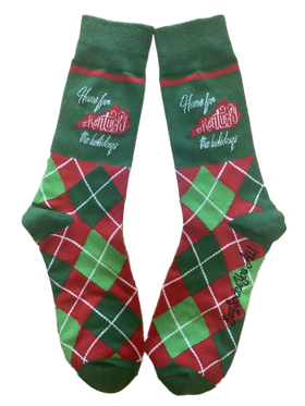 Kentucky Home for the Holidays Men's Socks