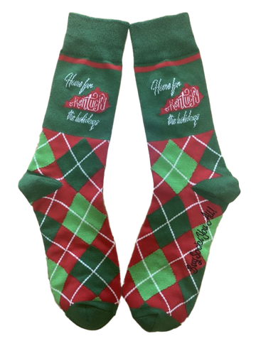 Kentucky Home for the Holidays Men's Socks