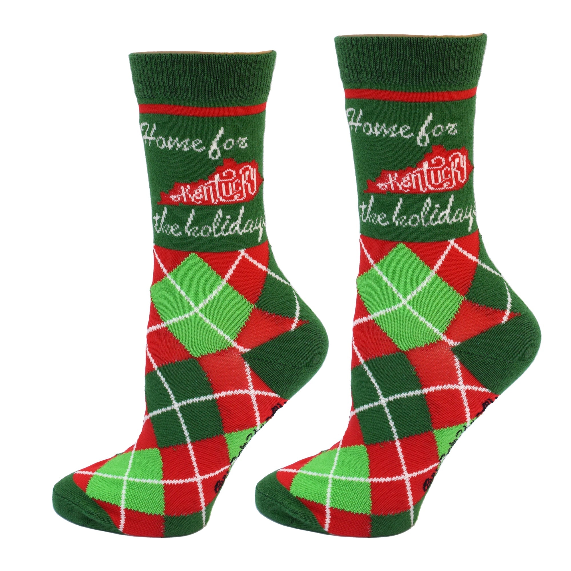 Kentucky Home for the Holidays Women's Socks