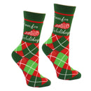 Kentucky Home for the Holidays Women's Socks-2