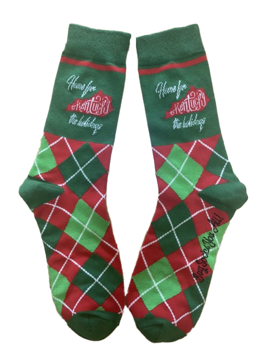 Kentucky Home for the Holidays Women's Socks