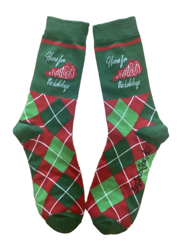 Kentucky Home for the Holidays Women's Socks
